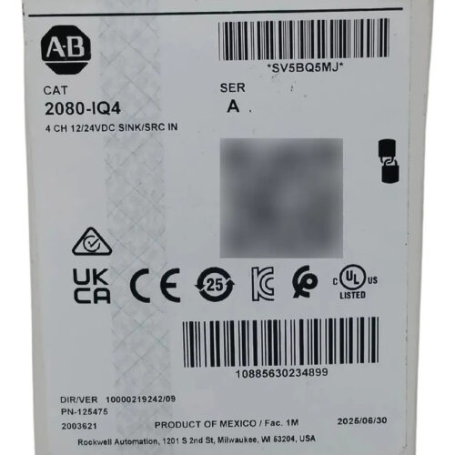 2080-iq4 Allen Bradley Sink/src 12/24 Vdc