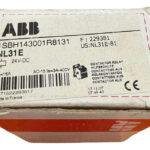 Abb Nl31e Contactor Relé 1sbh143001r8131 24 Vdc Nuevo