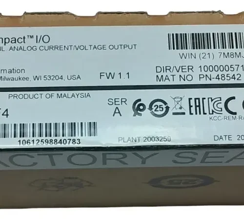 Allen-bradley 1769-of4 Compactlogix I/o Salida Analógica Plc
