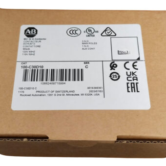 100-c30d10 Allen-bradley Contactor Magnetico 3p 30a 120vac
