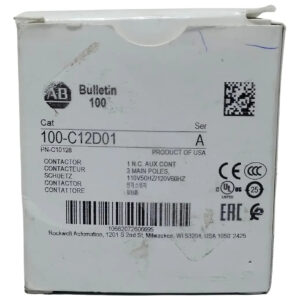 Allen Bradley 100-c12d01 Contactor De Voltaje