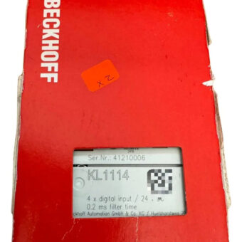 Kl1114 Beckhoff Digital Input Terminal 4-channel 24 Vdc