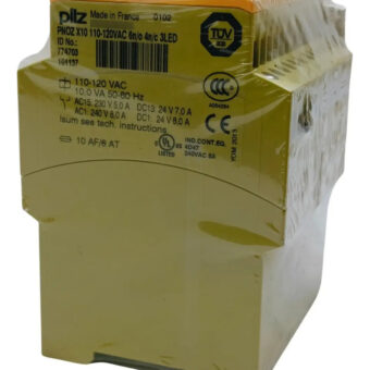 Pnoz-x10-120ac Relé De Seguridad De Emergencia Pilz 110-120