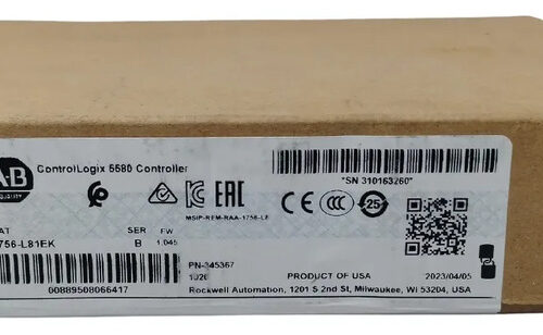 Allen Bradley 1756-l81ek Controllogix 5580 Controlador