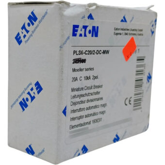 Pls6-c20/2-dc-mw Mini Circuit Braker 20a 2p Curva C Dc