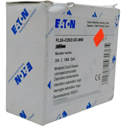 Pls6-c20/2-dc-mw Mini Circuit Braker 20a 2p Curva C Dc