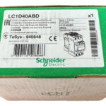Lc1d40abd Telemec Contactor Tesys 40amp Bob 24vdc