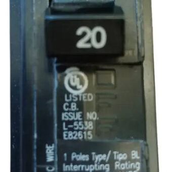 B120 Siemens Int Bl Importacion 220v 1p 20a 10ka Mx:b120