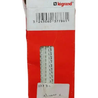 Marcador Para Cable Numero 6 912 Piezas Legrand