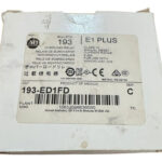 193-ed1fd Allen Bradley Overload Relay Bulletin 193 Iec
