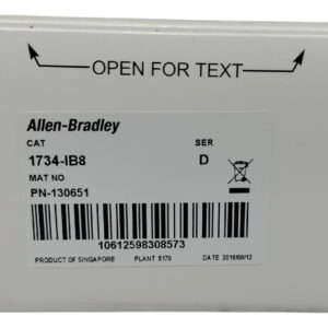 1734-ib8 Point Digital Dc Input Module Allen Bradley