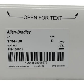 1734-ib8 Point Digital Dc Input Module Allen Bradley