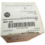 Allen-bradley 800t-b6a Push Button Type 4,13 Red Rojo