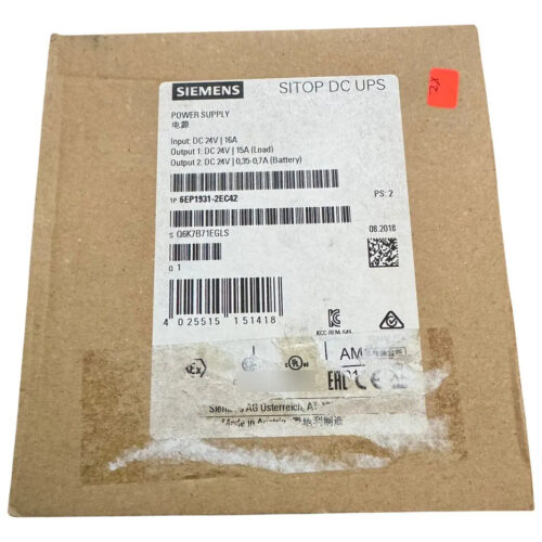 6ep1931-2ec42 Siemens Simatic Sitop Dc Modul 24v 15a Sist