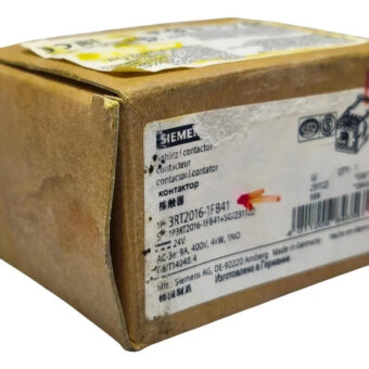 3rt2016-1fb41 Siemens Contactor 4kw/400v B-24vdc