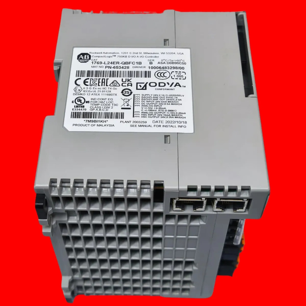Allen-bradley 1769-l24er-qbfc1b Compactlogix Controller - Imagen 4