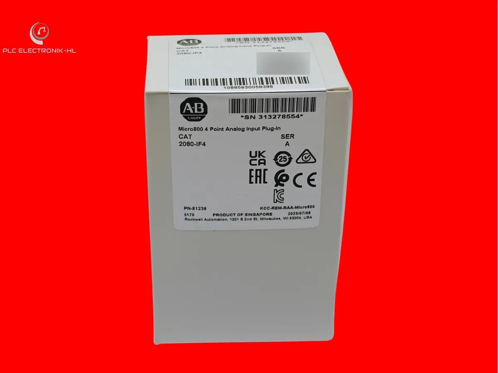 2080-if4 Allen-bradley Analog Input Module 4-ch 0-10v - Imagen 2