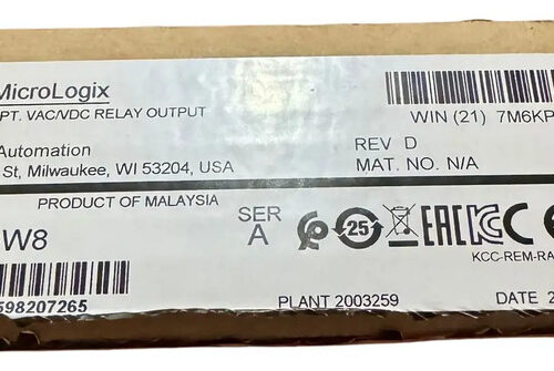 Allen Bradley 1762-ow8  Micrologix