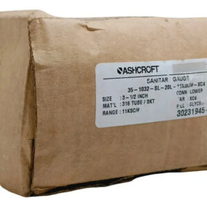 Ashcroft 35-1032-sl-20l-11ksc Xc4 Manometro Sanitario