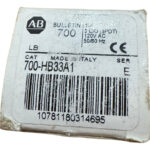 Allen Bradley 700-hb33a1 Ser. E 120vac 15a