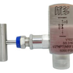 Itec V102 Ss 316 1/2 Npt(mxf) 6000 Psi Valvula De Alivio Gris