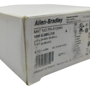 Allen Bradley 100-e09kj10 Contactor