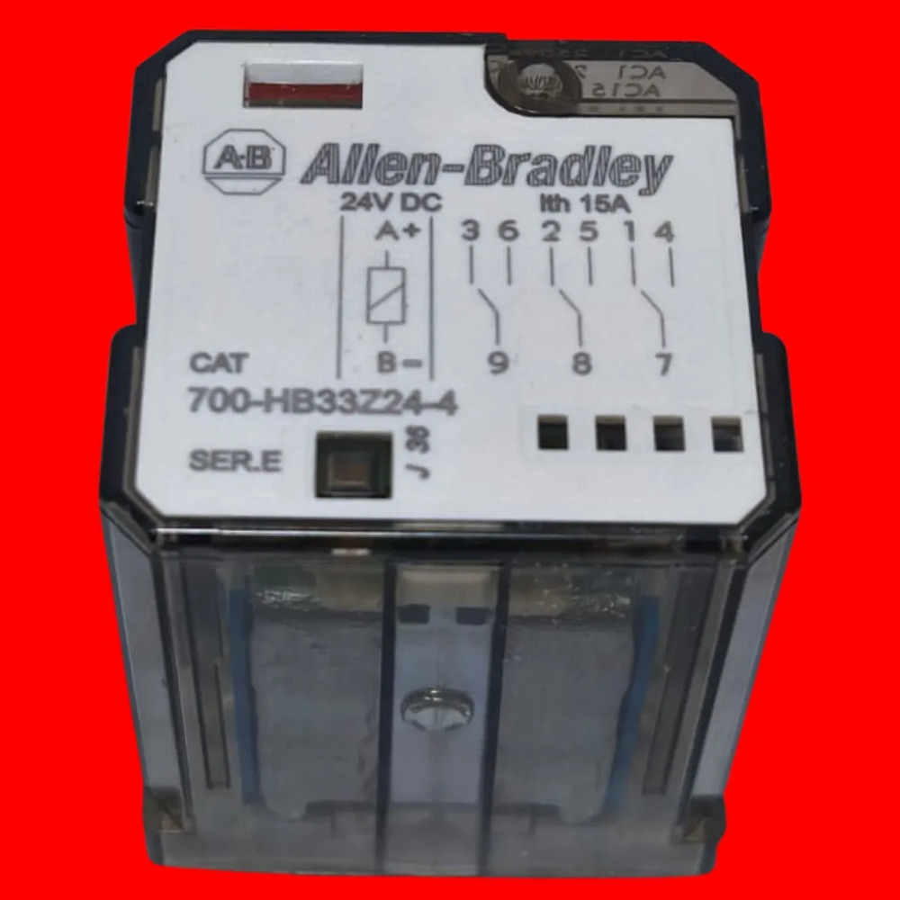 Allen Bradley 700-hb33z24-4 General Relay Square Base - Imagen 5