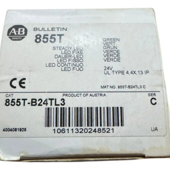 Base De Luz Verde Allen Bradley 855t-b24tl3
