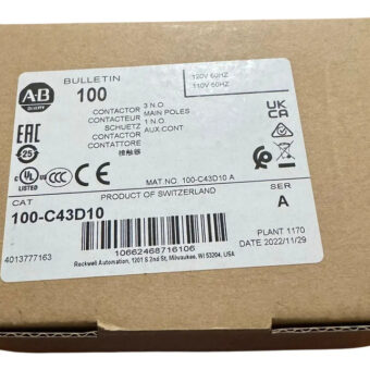 Allen Bradley Contactor 100-c43d10