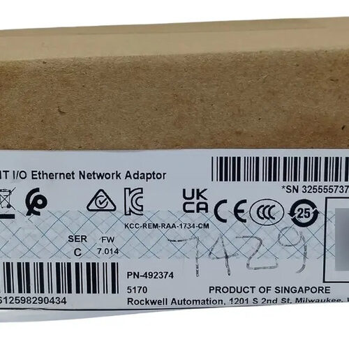 Allen-bradley 1734-aent Ethernet Adaptador Point I/o_