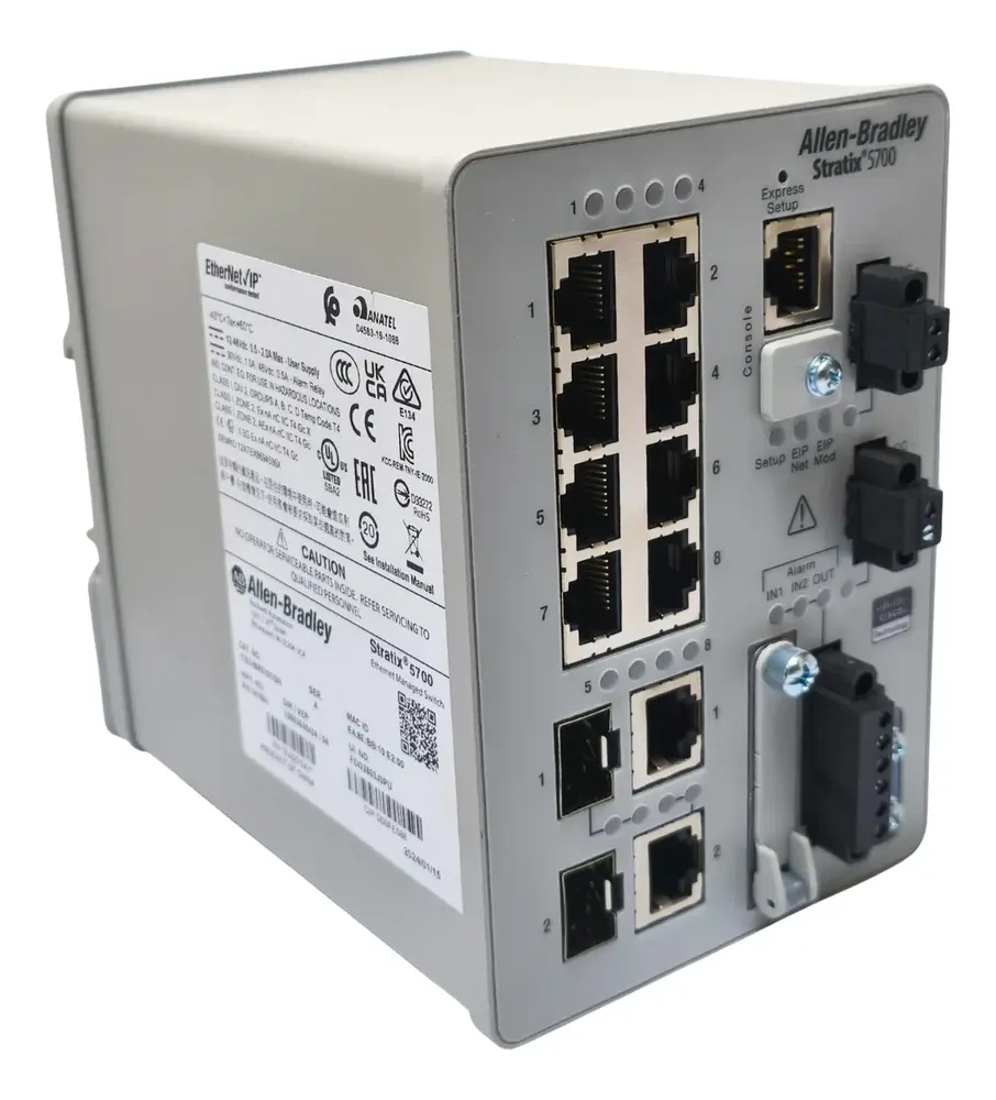 1783-bms10cgn Allen Bradley Interruptor Ethernet Stratix - Imagen 2