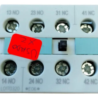 Siemens 3rh1921-1fa22 Bloque Auxiliar Interruptor 4 Polos