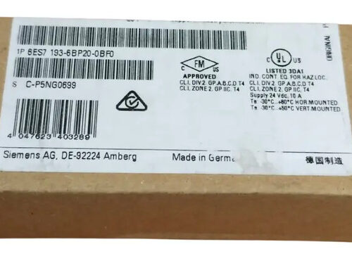 6es7 193-6bp20-0bf0 Siemens Simatic Et200sp Baseunit