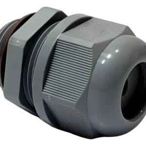 Glándula De Cable Impermeable De Nailon Negro Pg13,5 Plateado