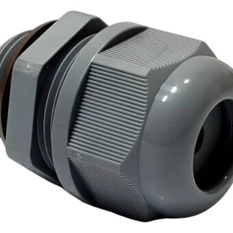 Glándula De Cable Impermeable De Nailon Negro Pg13,5 Plateado