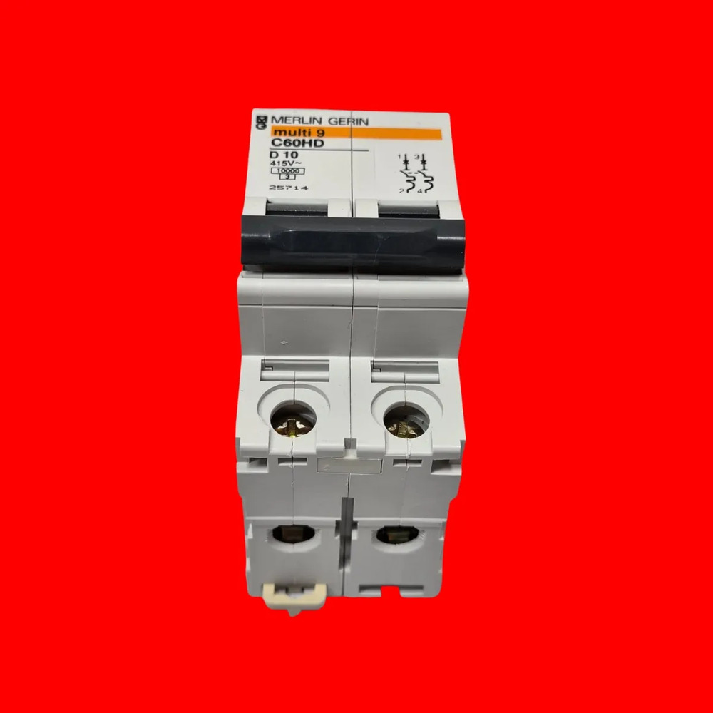 Merlin Gerin Multi 9 C60 Hd D10 Interruptor De Circuito 2pol - Imagen 6