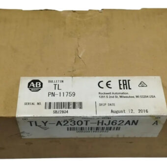 Allen Bradley Tly-a230t-hj62an Servo Motor
