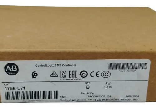 1756-l71 Allen Bradley Controllogix Cpu Plc 2mb Mfg