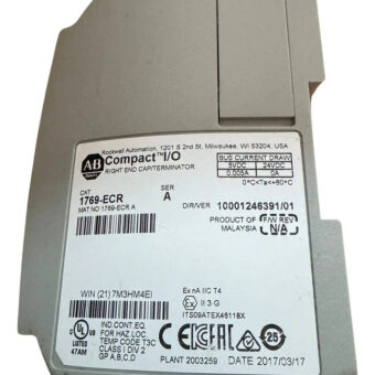 Allen Bradley 1769-ecr Compactlogix Terminator