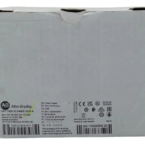 Allen Bradley 1606-xls480e Power Supply Original