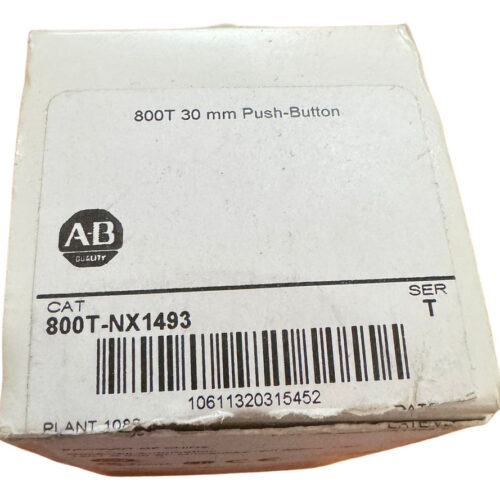 Allen Bradley 800t-nx1493 Botón Pulsador Rojo