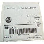 Nuevo En Caja Allen Bradley 800t-a1d1 Ser. T  Verde