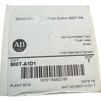 Nuevo En Caja Allen Bradley 800t-a1d1 Ser. T  Verde