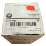 Allen Bradley 800t-p16g Push-to-test Button 30.5 Mm Metal  Verde
