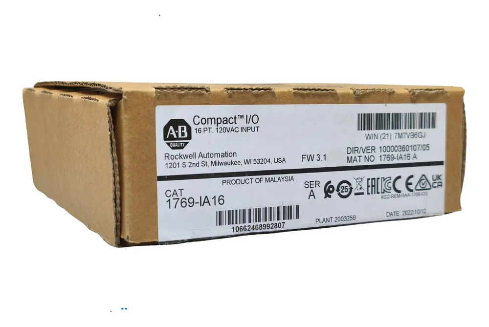 Allen Bradley 1769-ia16 Modulo De Entrada - Imagen 2