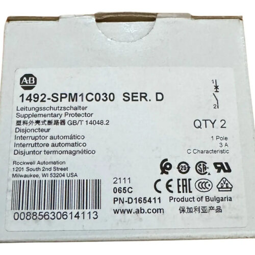 1492-spm1c030 Allen Bradley Sup Circuit Protector 1p 3a