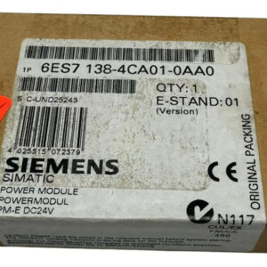 Siemens 6es7 138-4ca01-0aa0 Módulo De Potencia Simatic