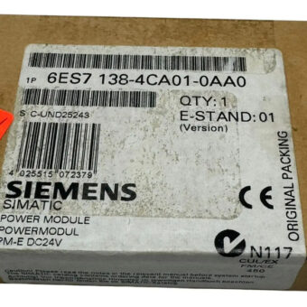 Siemens 6es7 138-4ca01-0aa0 Módulo De Potencia Simatic