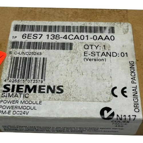 Siemens 6es7 138-4ca01-0aa0 Módulo De Potencia Simatic