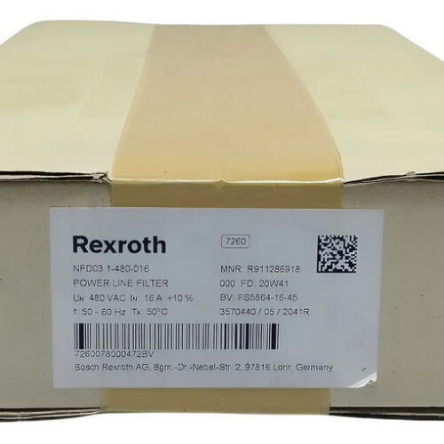 Rexroth Nfd03 1-480-016 Filtro De Linea De Alimentacion